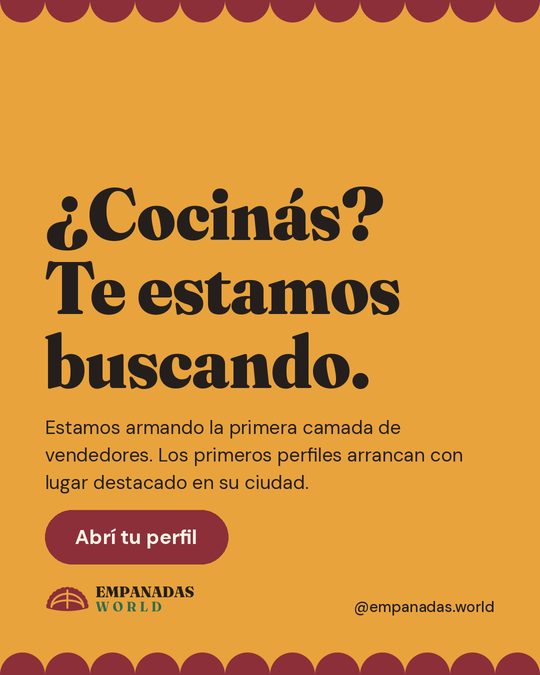 Post 09 · ¿Cocinás? Te estamos buscando.